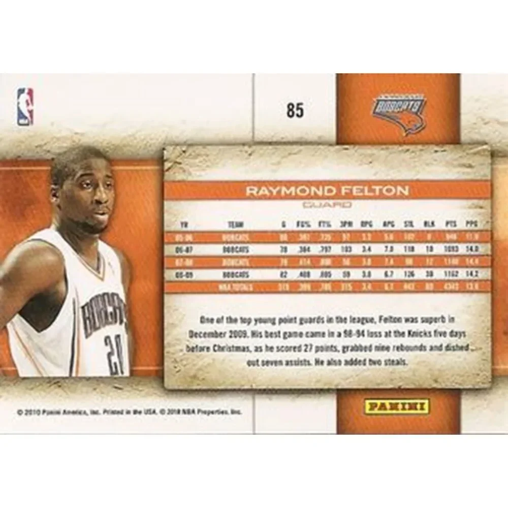 2009 Studio Basketball Card - #85 Raymond Felton